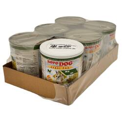 RopoDog Adult Sensi Pur Wild - pures Fleisch 6 Dosen à 400 gr