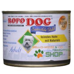 RopoDog Sensilbe Gold Adult Huhn & Natur-Reis 6 Dosen...