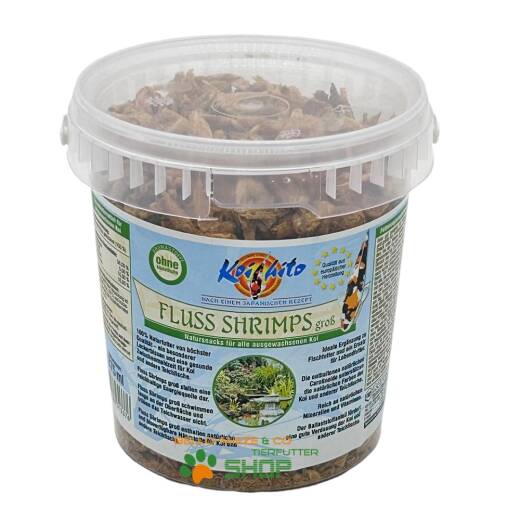 Fluss Shrimps groß  getrocknet  875 ml