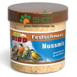 Festschmaus Futterhaus Pack mit 3 x 250 gr. Dosen Nuss, Insekten und Früchte